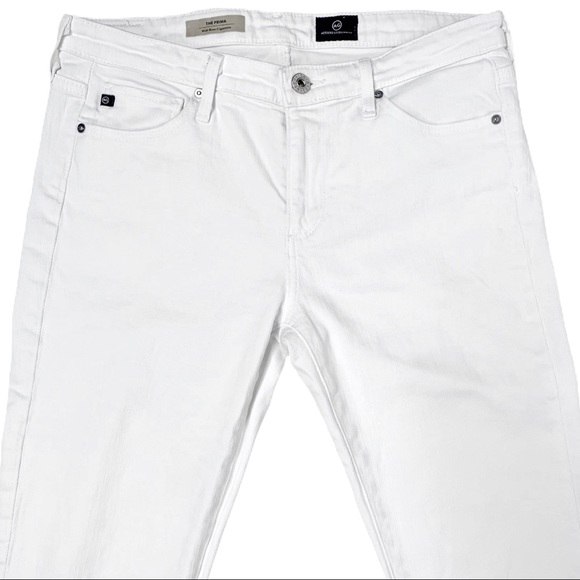 AG Adriano Goldschmied White Prima Cigarette Jeans - Picture 10 of 14